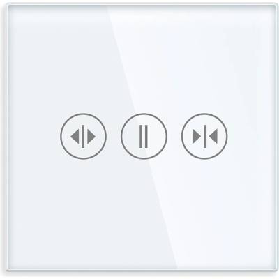 ELMARK Element СТЪКЛЕН МАЛЪК ПАНЕЛ ЗАВЕСИ, БЯЛ (195spc/wh)