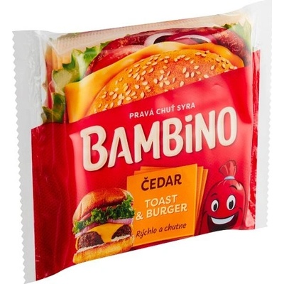 Bambino Toast & Burger čedar 130 g