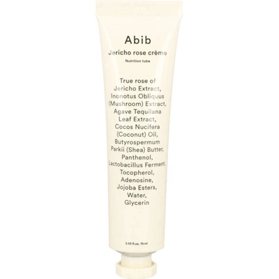 Abib Jericho Rose Nutrition Creme Vyživujúci krém pre suchú a citlivú pleť 75 ml