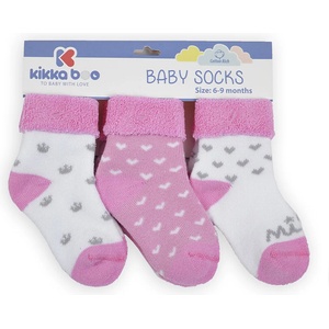 Kikkaboo Бебешки памучни термо чорапи Kikkaboo - Момичета, 2-3 г (31110020034)