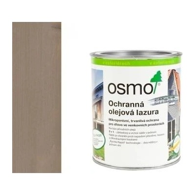 Osmo Natural Oil Woodstain Effect 1142 Graphit-Silver - Защитно лазурно масло ефект (4061)