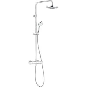 Kludi Logo - Душ комплект Dual Shower System с термостат, 20 см, хром 6809505-00 (6809505-00)
