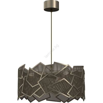 Luminex Пендел CAMO 3xE27/15W/230V златист (LU0554A)