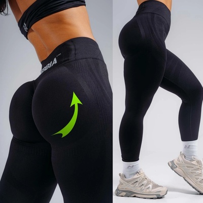 High-waist extra push-up legíny PRIMAL 850 Černé black