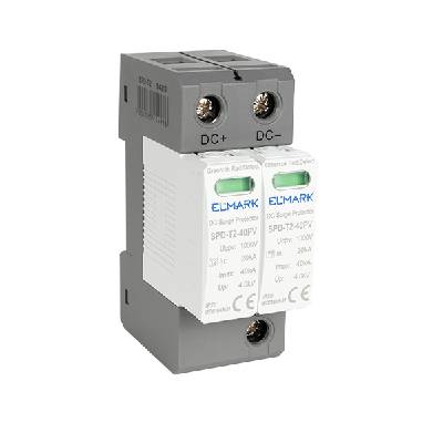 T2 2p spd dc 1000v 40ka (64210)