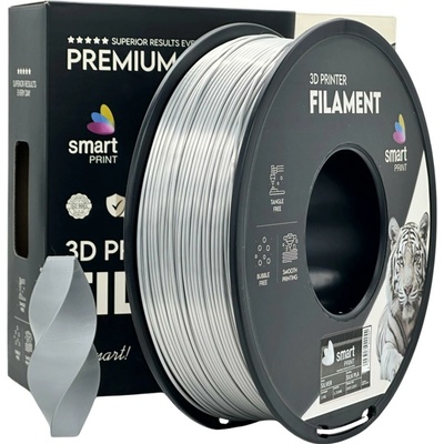 Smart Print FG-S90-E1 PLA Silk, Silver, 1kg, 1,75mm