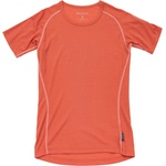 Devold Дамско мериносово термобельо Devold Women's Lauparen Merino 190 Base Tee Merino base layer - Coral (115-2427-0414)