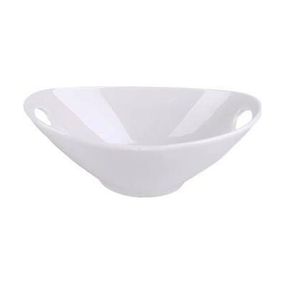 Toro servírovací miska porcelán bílá 12,5 x 8,3 x 4,5 cm