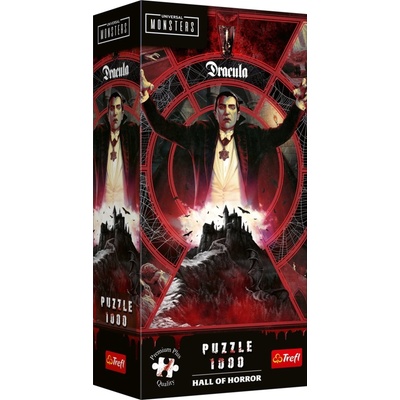 Trefl Пъзел Trefl от 1000 части - Зала на ужасите: Дракула (12109)