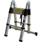 Bormann Алуминиева телескопична стълба Bormann Pro BHL5720, 2x7 стъпала, 150 кг (034865) (034865)