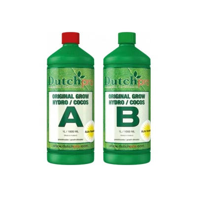 Original AUTO Hydro-Coco Grow A+B 1L - Основен Минерален Тор за Растеж