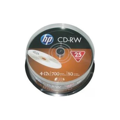 HP CD-RW HP (Hewlett Pacard) 80min. / 700mb. 12X - 25 бр. в шпиндел
