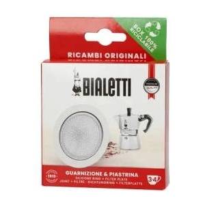 Bialetti Ricambi Induc. 1 Ersatz dichtung + 1 Filter 4 Tassen