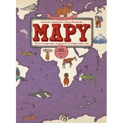 Mapy (Aleksandra Mizielińska,Daniel Mizieliński)(Pevná)
