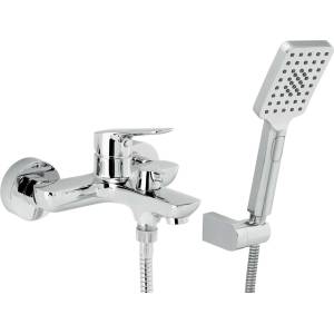 FERRO Metalia 54 - Смесител за вана с аксесоари, Eco, хром 54021, 0 (54021,0)