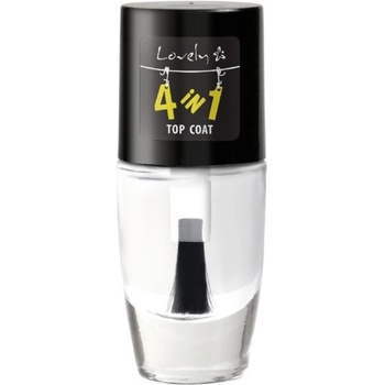 LOVELY MAKEUP Топ лак за нокти 4 в 1, 8 ml