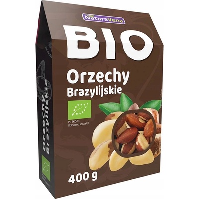 NATURAVENA BRAZILSKÉ OŘECHY BIO 400 g