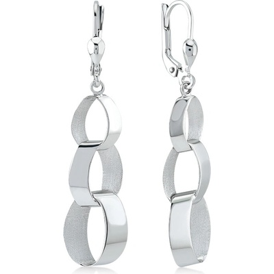 Lillian Vassago strieborné náušnice LLV06-SER020