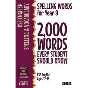 Spelling Words for Year 8 (ISBN: 9781912956333)