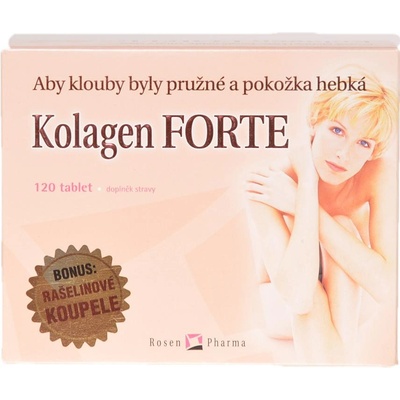 Rosen Pharma Kolagen komplex + rašelinové koupele 120 tablet