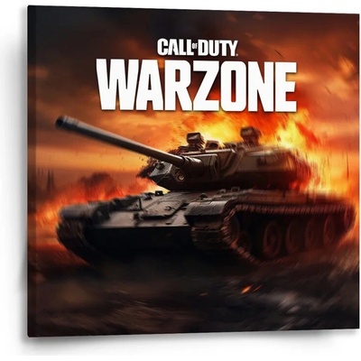 Sablio Obraz Call of Duty Warzone - tank - 50x50 cm