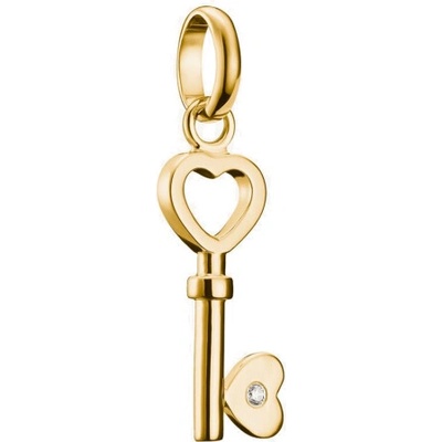 Thomas Sabo connect prívesok charm Love key gold-plated CC1241 414 14