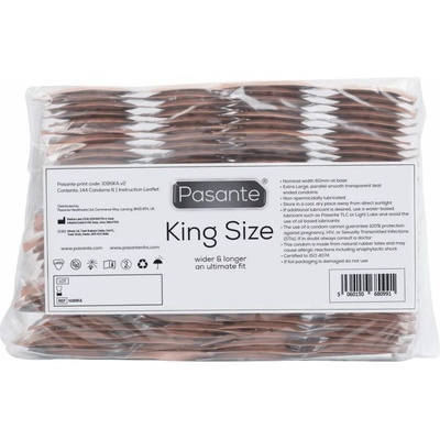 Pasante condoms king size bag 144 units