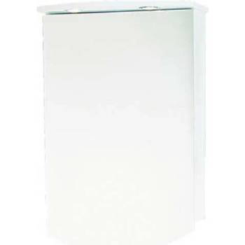 Image 1 of VICARD ШКАФ КОЛО ГОРЕН С ОГЛЕДАЛО 55см ДЕСЕН БЯЛ (1101373)