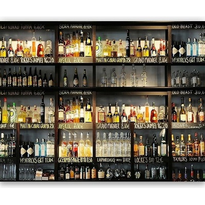 Textilomanie Fototapeta na stenu COCKTAIL BAR 366x254 cm