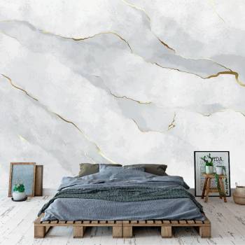 Image 1 of Art gift Фототапет - Мрамор и злато