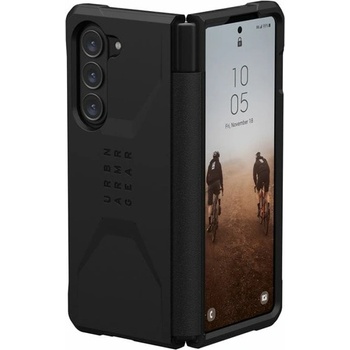Urban Armor Gear Калъф за Samsung Galaxy Z Fold 5, термополиуретанов, Urban Armor Civilian Case (214358114040), удароустойчив, черен (214358114040)