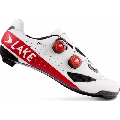 Lake CX238 Carbon bílo/červené