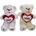 SUN-DAY Plush Teddy Bear with Love Heart 166623 SunDay mix price per piece