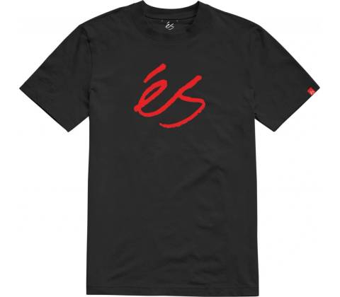 éS Script Mid Tee black