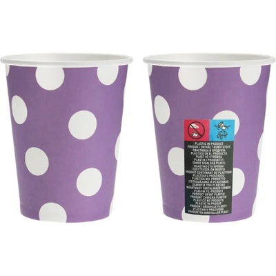 Godan Чаши - лилави на точки 6 бр