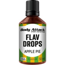Body Attack Flav Drops 50 ml jablkový koláč