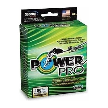 Power Pro Braided Line Hi-Vis Yellow 135m 0,10mm 5kg