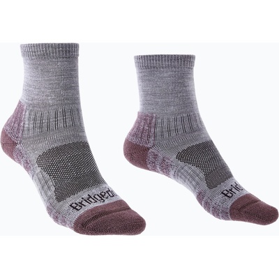 Bridgedale Дамски чорапи Bridgedale Lightweight Merino Performance 3/4 Crew Original heather/damson