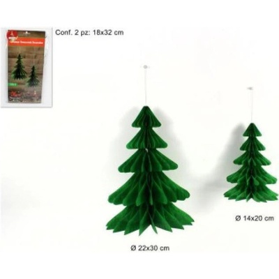 MAKRO Dekorácia vianočná strom 2ks