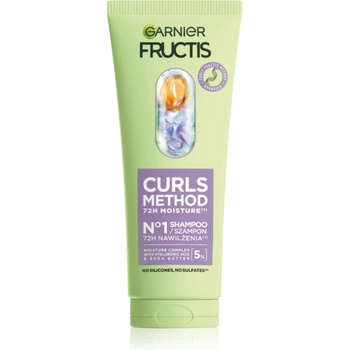 Garnier Fructis Curls Method хидратиращ шампоан за чуплива и къдрава коса 200ml