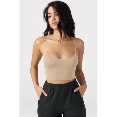 Madmext Дамски топ mg965 - Бежов 292791 (292791_Бежов)