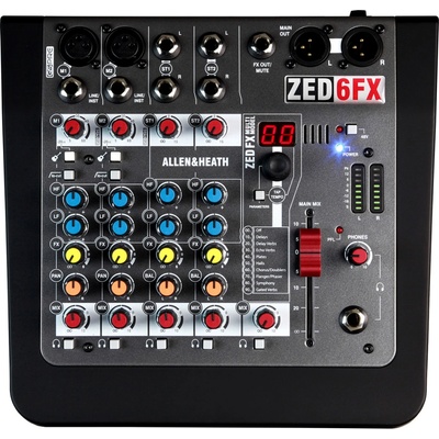 Allen & Heath ZED-6FX – Zbozi.Blesk.cz