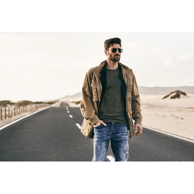 Brandit Премиум мъжко яке в камел цвят Brandit M65 GiantBW-3101-70 - Камел, размер 7XL