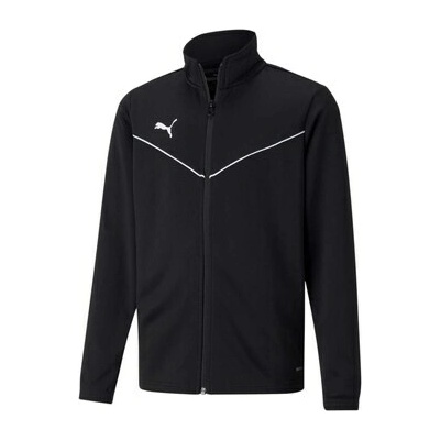 Puma Teamrise Training Poly Jacket Jr čierna