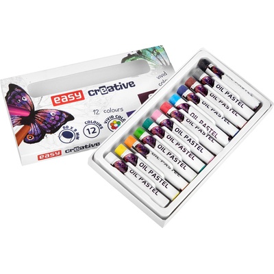 Easy Art olejové pastely 12 ks – Zboží Dáma