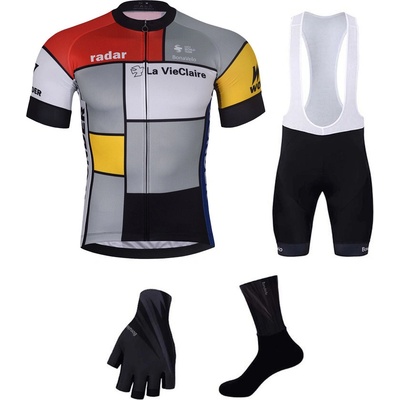 Bonavelo mega set 1985 LA VIE CLAIRE biela/viacfarebná/čierna