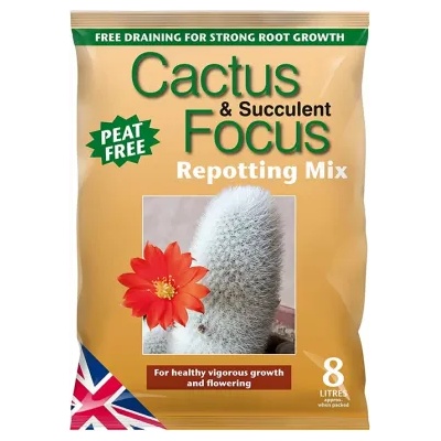 Cactus & Succulent Focus 8L - Субстрат за Кактуси и Сукуленти