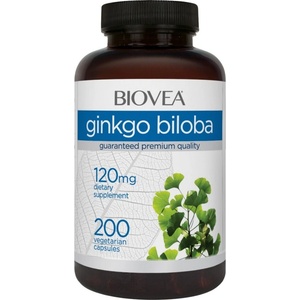 BIOVEA Ginkgo Biloba 120 mg [200 капсули]