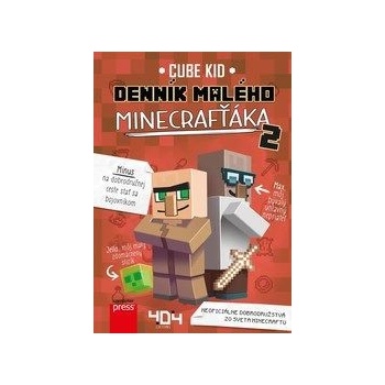 Denník malého Minecrafťáka 2 Cube Kid