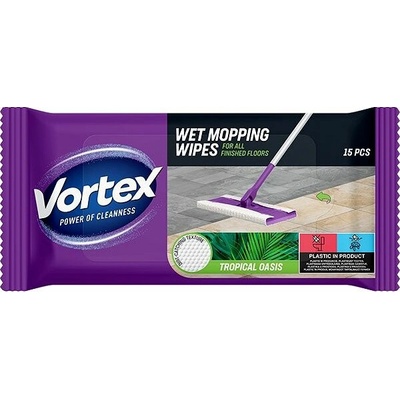 VORTEX Na podlahy s vůní tropický vánek 15 ks